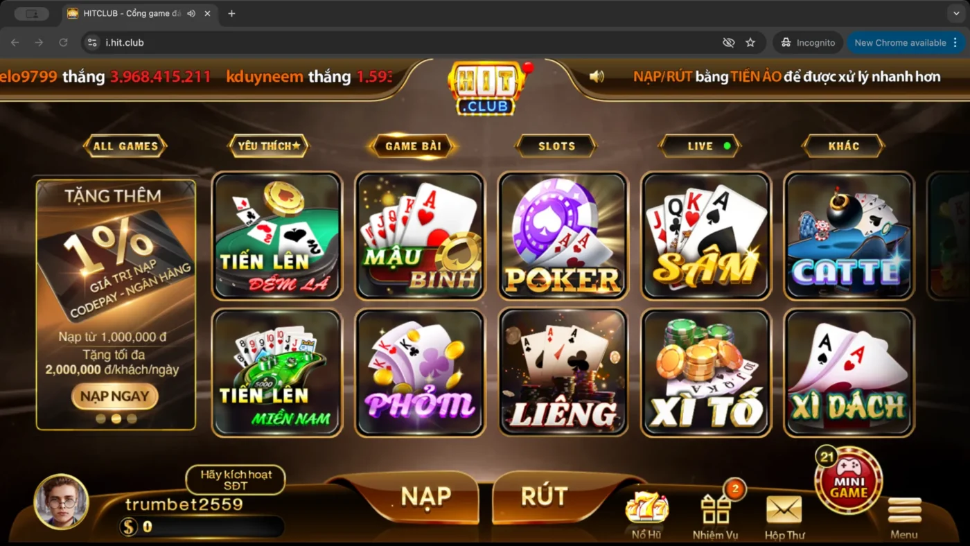 Game bài Hitclub